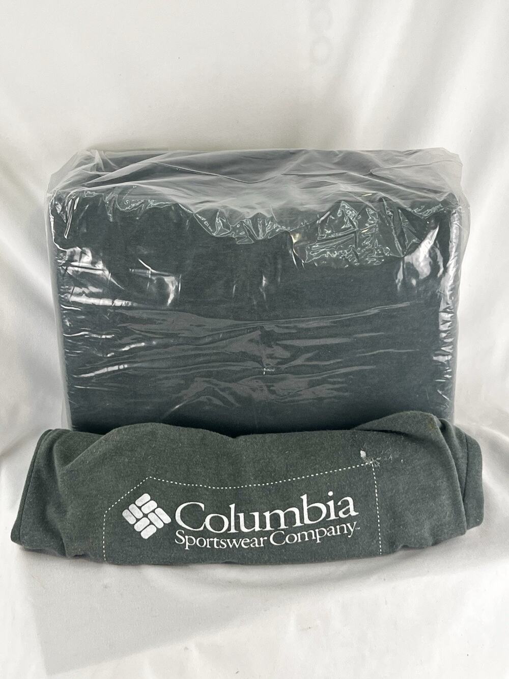 Columbia Jersey Knit Sheet Set Full Green 100% Cotton NIP Bedding